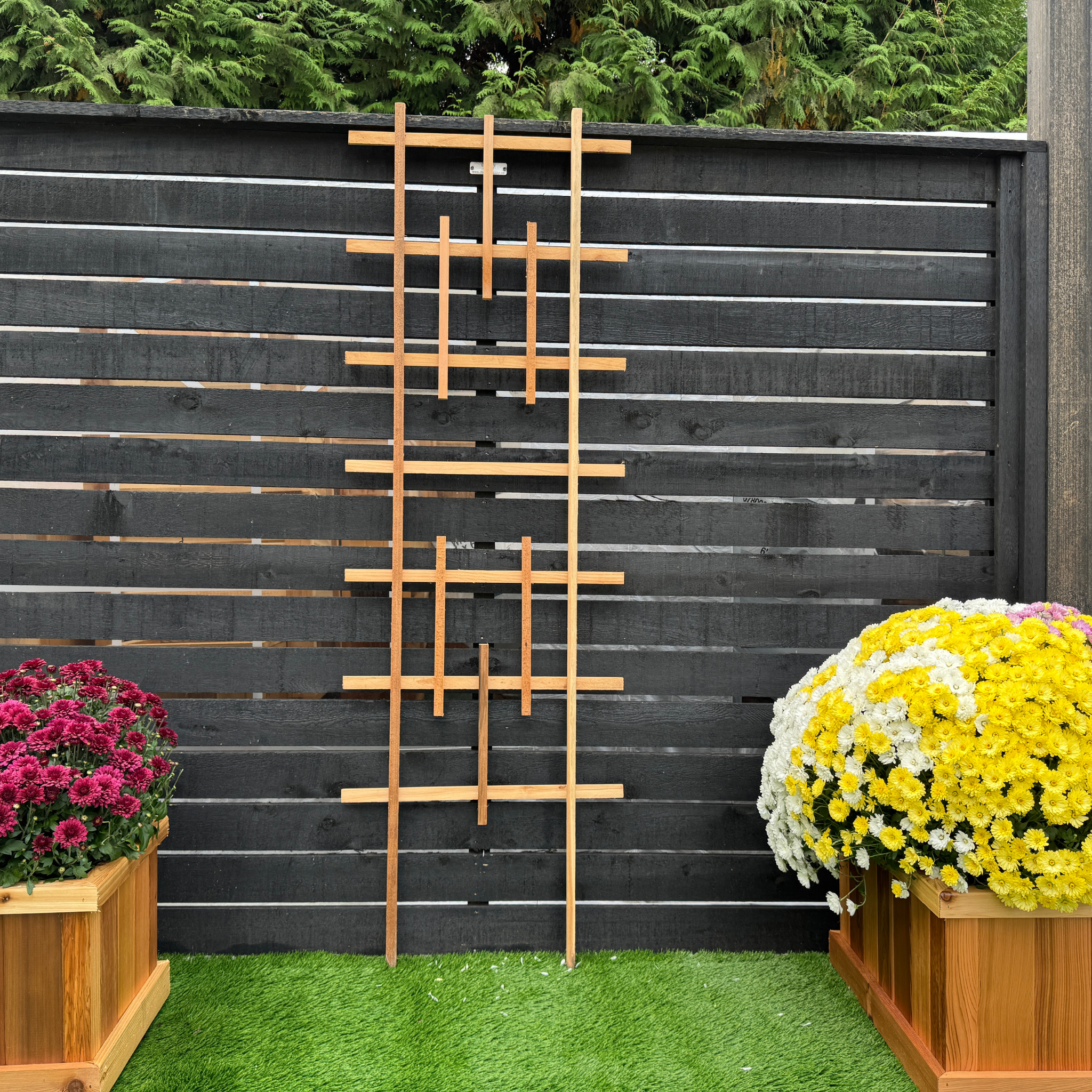 Handcrafted Trellises ST624 Large Trellis – The Planter Guy