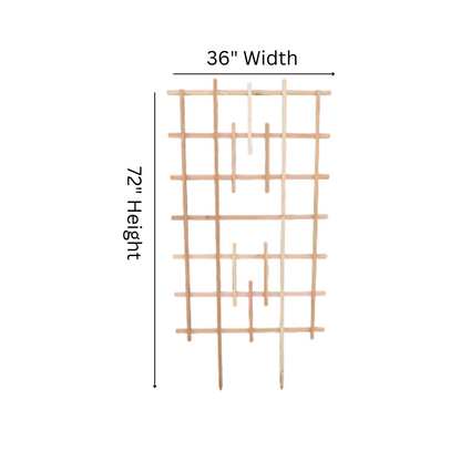 wooden trellis canada Cedar Trellis with a Modern Design for you Privacy – The Planter Guy